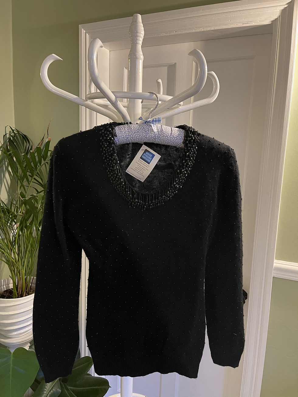 Thumbnail: Beaded Lambswool Jumper