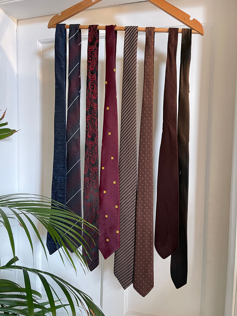 Thumbnail: Skinny Mod Necktie Collection Browns