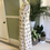 Thumbnail: Cream Print 1970s Maxi Dress by Cresta Front View