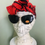 Thumbnail: Brown and Gold Cats Eyes Retro Styled Sunnies Front View