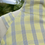 Thumbnail: 1960s Yellow and Grey Shift dress with High Neck Front View