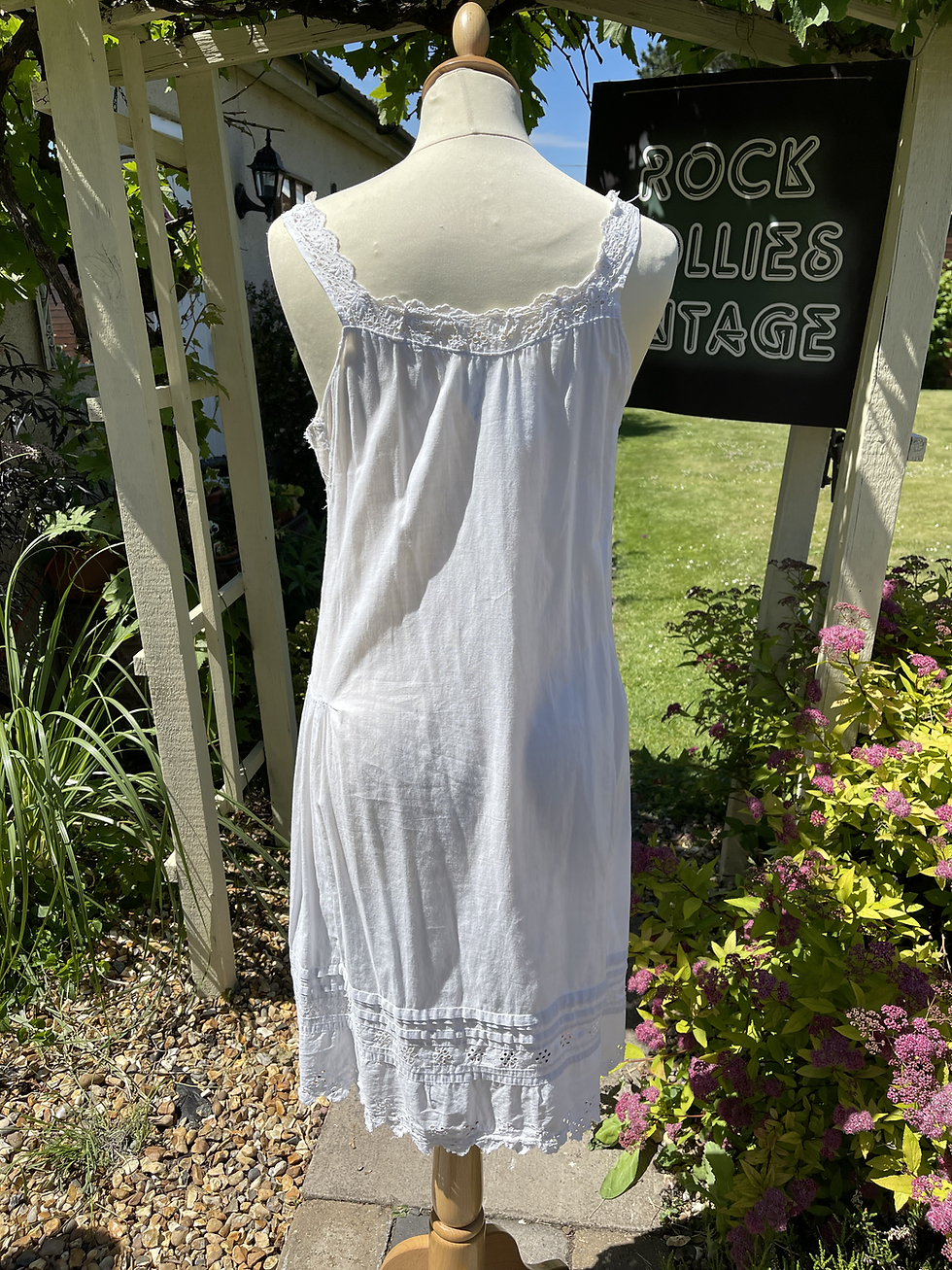 Thumbnail: 1920s Cotton Dress Slip
