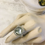 Thumbnail: Clear Stone  Ring & Diamanté
