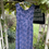 Thumbnail: 1950s Blue Lace and Lilac Satin Dress