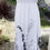 Thumbnail: White Maxi Dress with Hem Print Print View