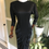 Thumbnail: 1980s Batwing Silhouette Dress