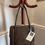 Thumbnail: 1940s Brown Lizard Skin  Frame Handbag By Mapin & Webb