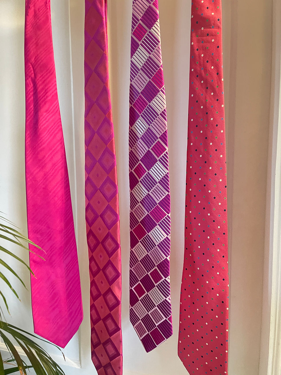 Thumbnail: Pink Silk Designer Necktie Collection