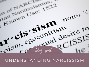 definition of narcissism.