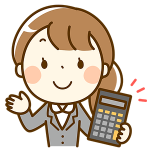 女性スタッフのイラスト