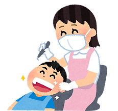 子どもと歯科衛生士