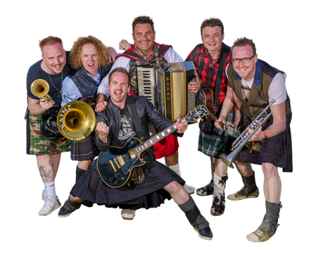 Die Lauser - Partyband - Pressebild freigestellt