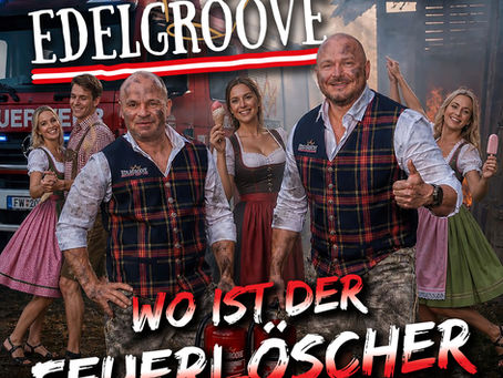 WO IST DER FEUERLÖSCHER – Edelgroove - VÖ: 22. Mai 2026