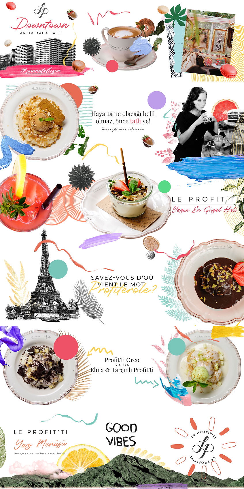 Instagram puzzle design, Buse Derse, Le Profit'ti