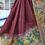 Thumbnail: Kantha Stitch Saree on Tussar Silk #200278
