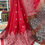 Thumbnail: Gujrati Stitch Saree on Katan Silk #0702782