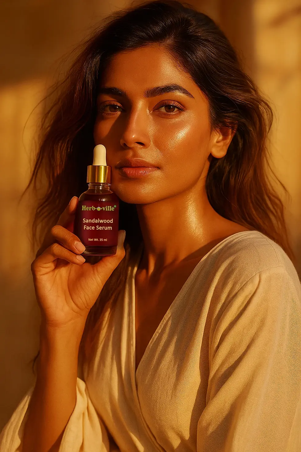 Thumbnail: Herb-O-Ville ® Rejuvenating Sandalwood Ayurvedic Face Serum with Vitamin C