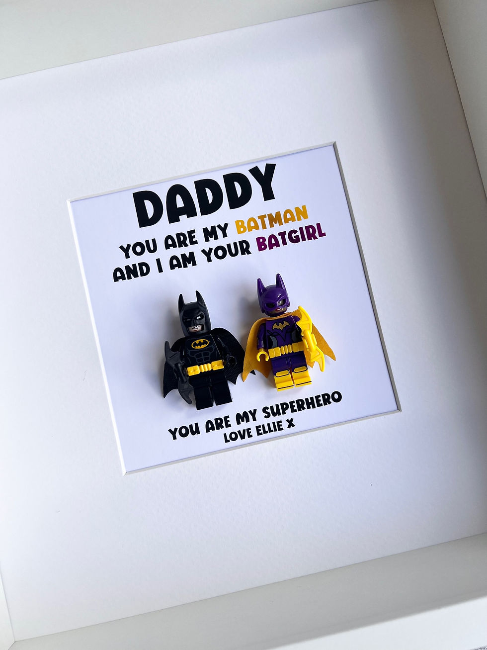 Thumbnail: Superhero & Sidekick Minifigures Frame