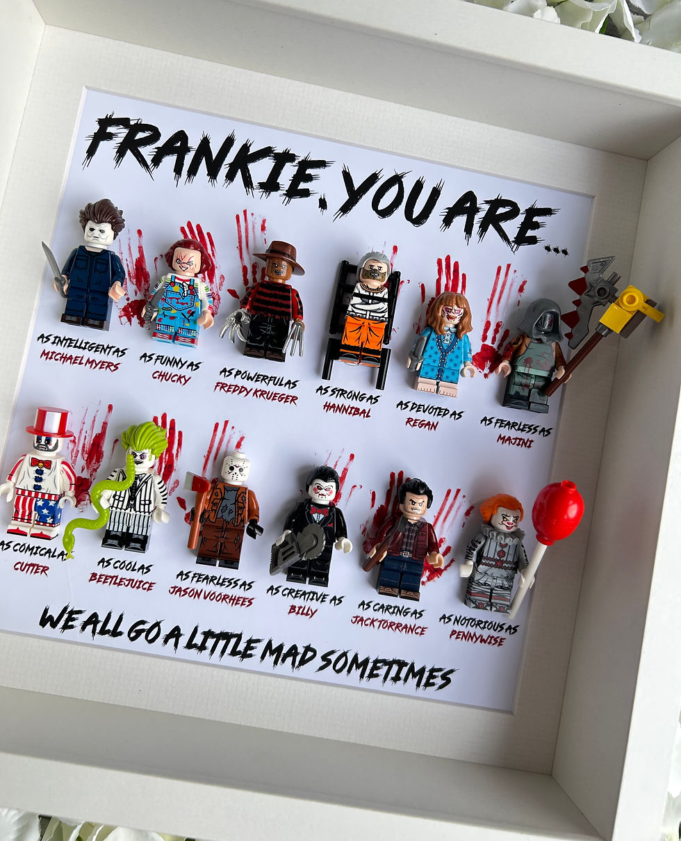Thumbnail: Horror Minifigure Frame (12 Figure)