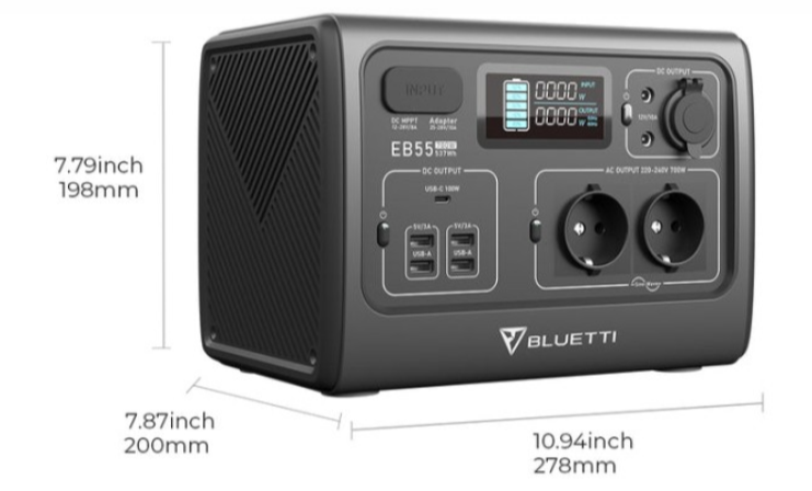 Thumbnail: BLUETTI EB55 Portable Power Station