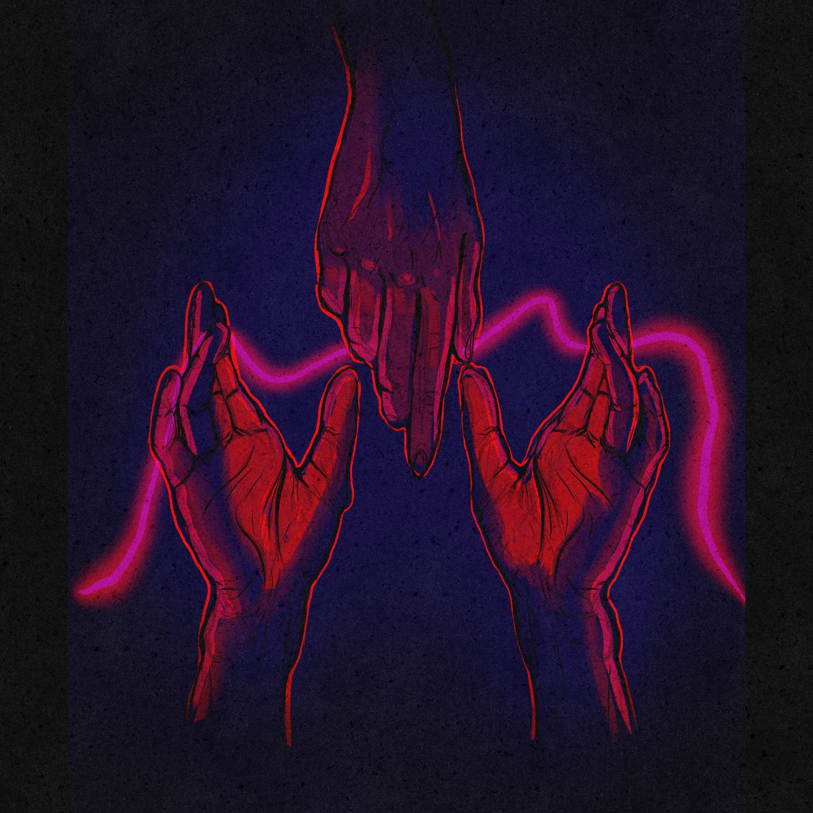 PRINT- As Above, So Below, Witch Art, Ritual