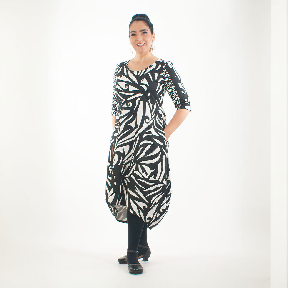 Ballonkleid für Damen festlich