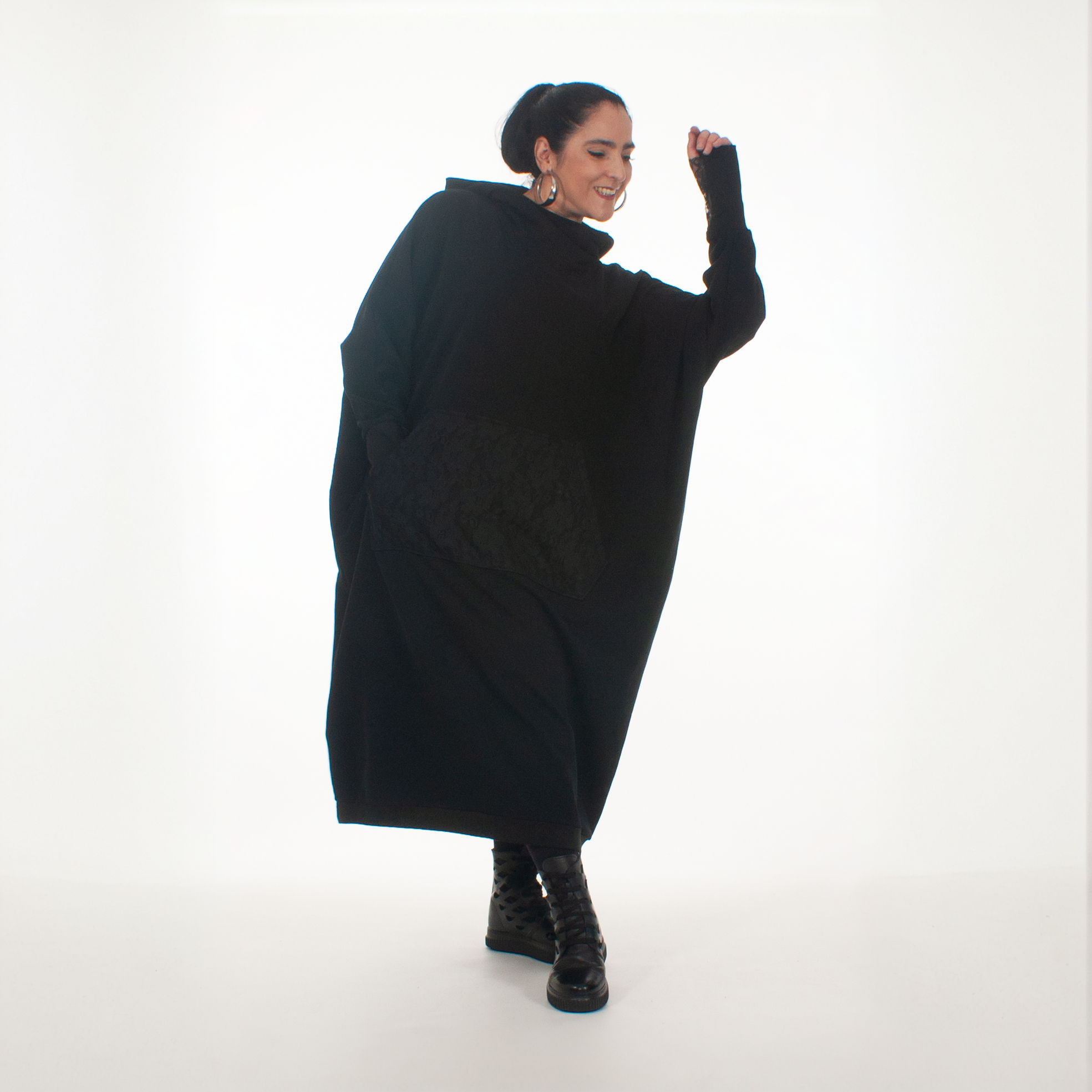 Hoodie Kleid für Damen