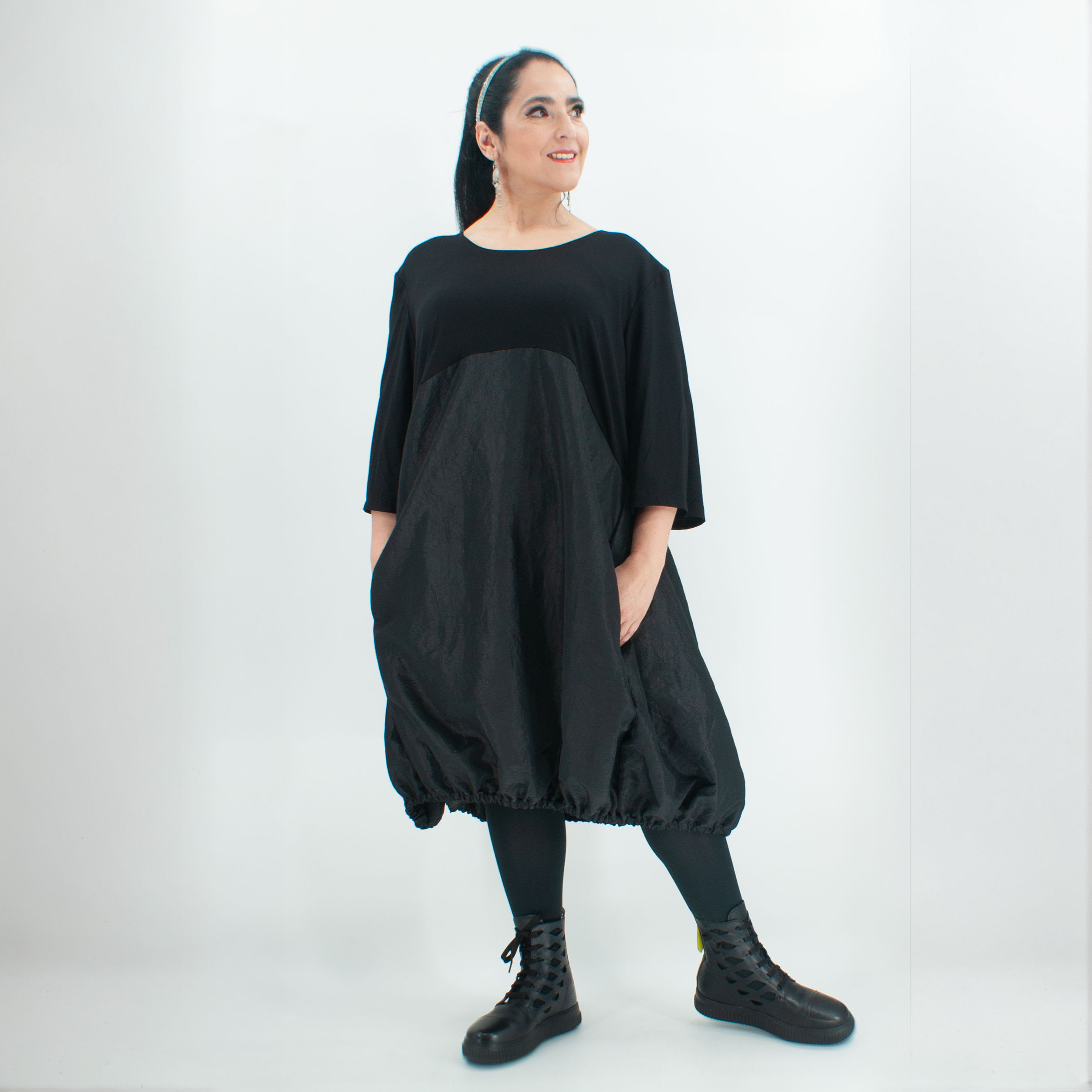 Festliches Kleid für Mollige