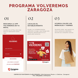 Ya puedes usar al app de Volveremos en nuestro centro de fisioterapia Clara Miranda