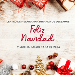 Feliz Navidad desde nuestro centro de fisioterapia Miranda