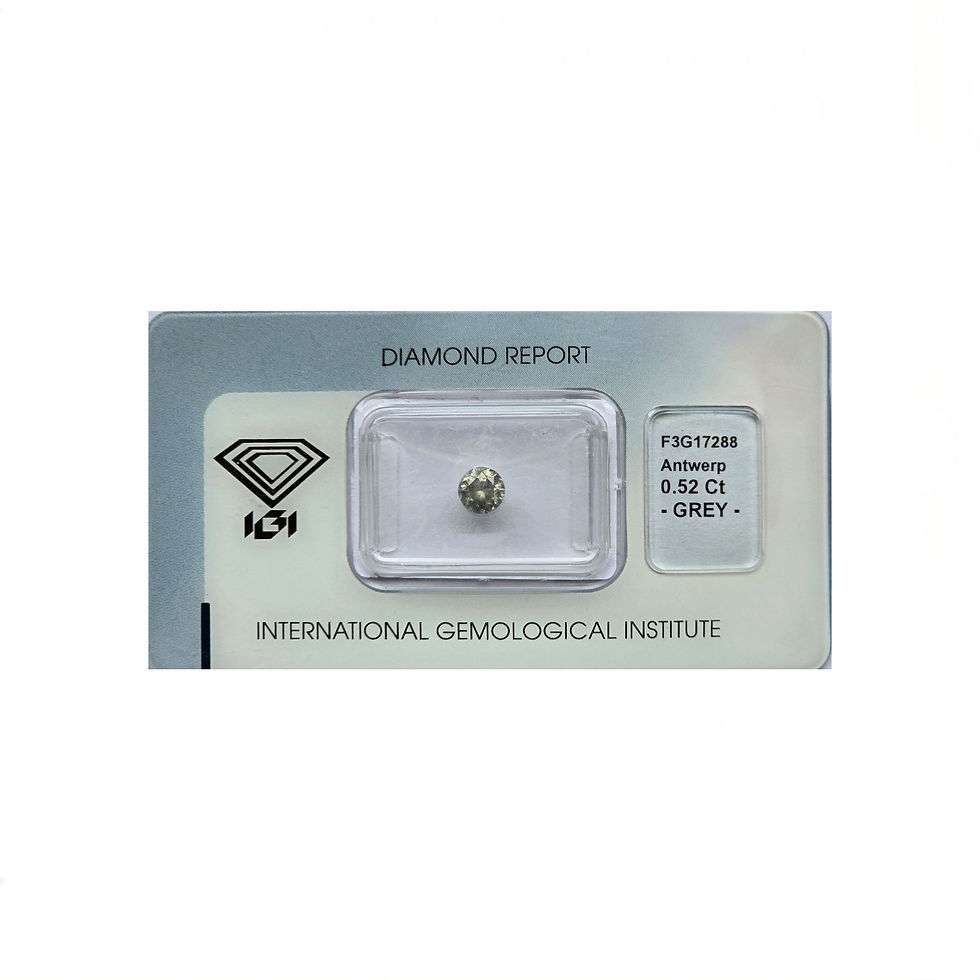 0.52 Ct. Diamant F. Grey Brillant
