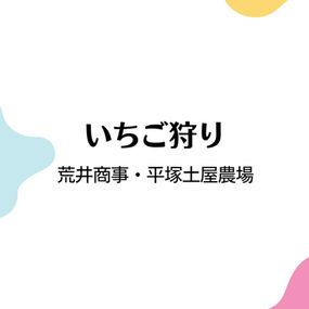 いちご狩り 荒井商事・平塚土屋農場