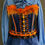 Thumbnail: Corset Blauw/Oranje