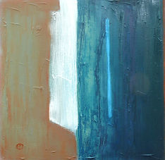 Interregnum, oil on canvas, 30"x30"