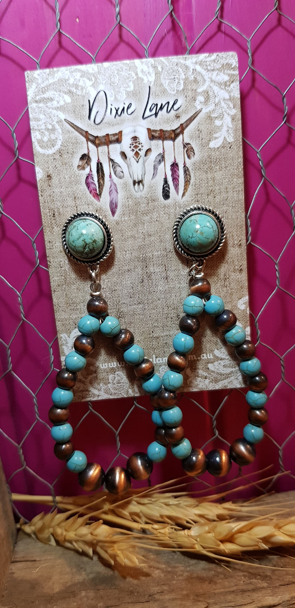 Turquoise Navajo Earrings