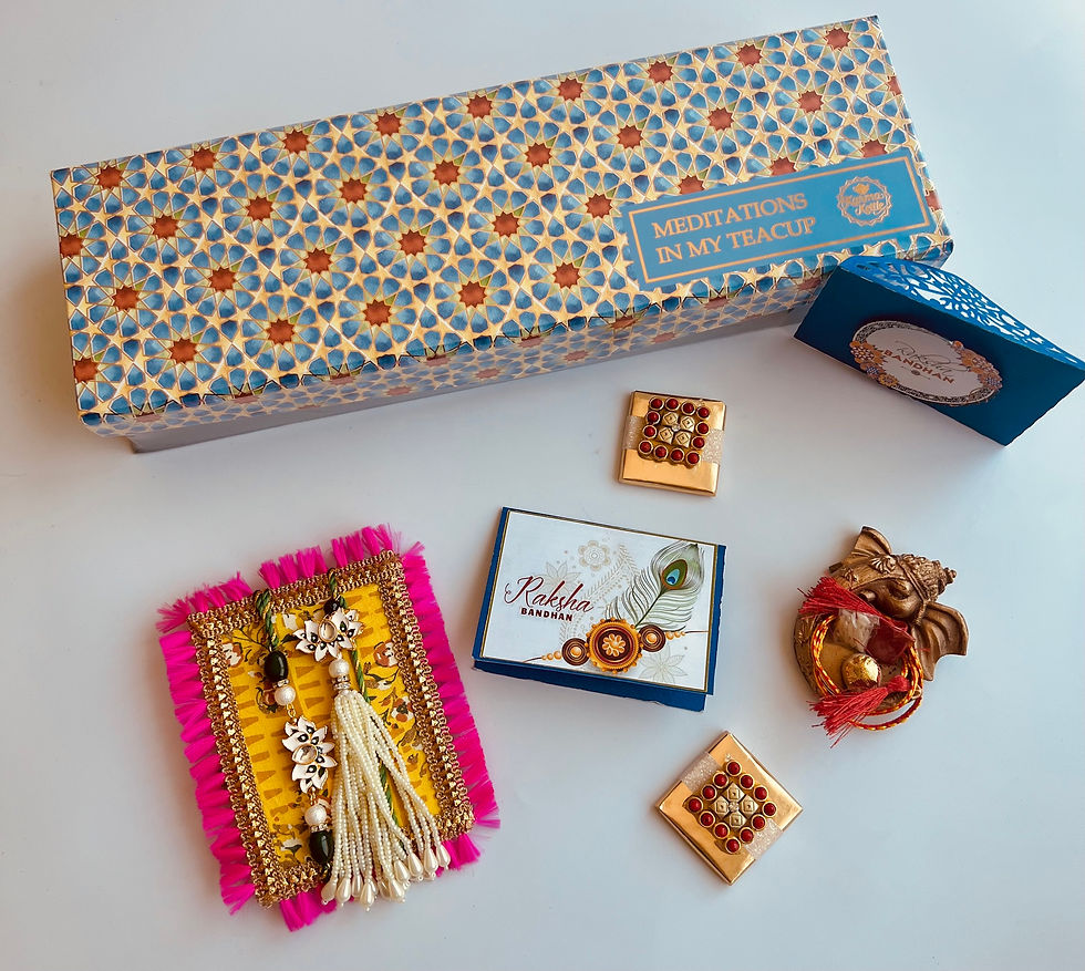 Thumbnail: TEA Lovers Rakhi Lumba Gift Set