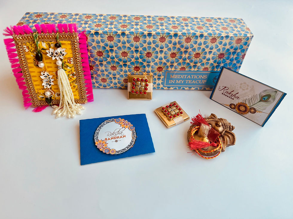 Thumbnail: TEA Lovers Rakhi Lumba Gift Set