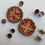 Thumbnail: Copper Beaded Diya Palette - Set of 2