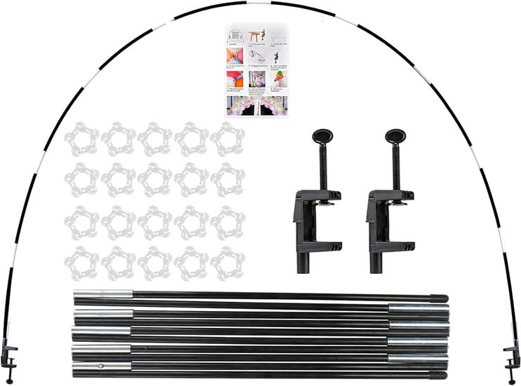 13ft Table Balloon Arch Kit, Balloon Arch Stand Frame for Different Size Tables
Graduation. Wedding. Birthday. Baby Shower. etc... Party Decorations (Black)
Rental: $5.00