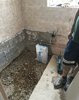 During new wetroom