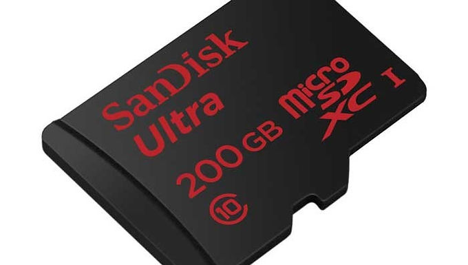 Sandisk Cartão Micro SDXC Ultra 90MB/s - 200GB