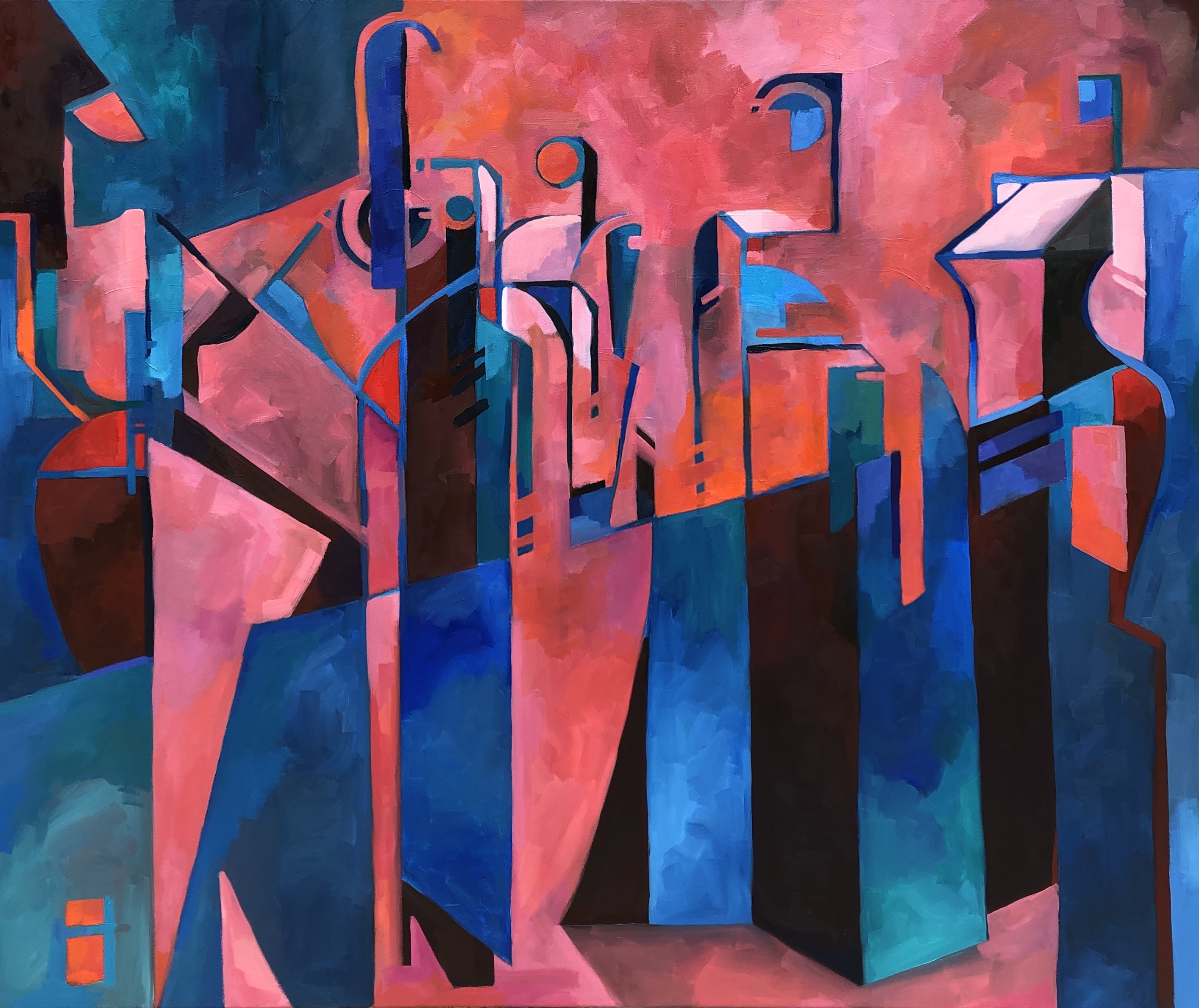 COMPOSITION IN ORANGE