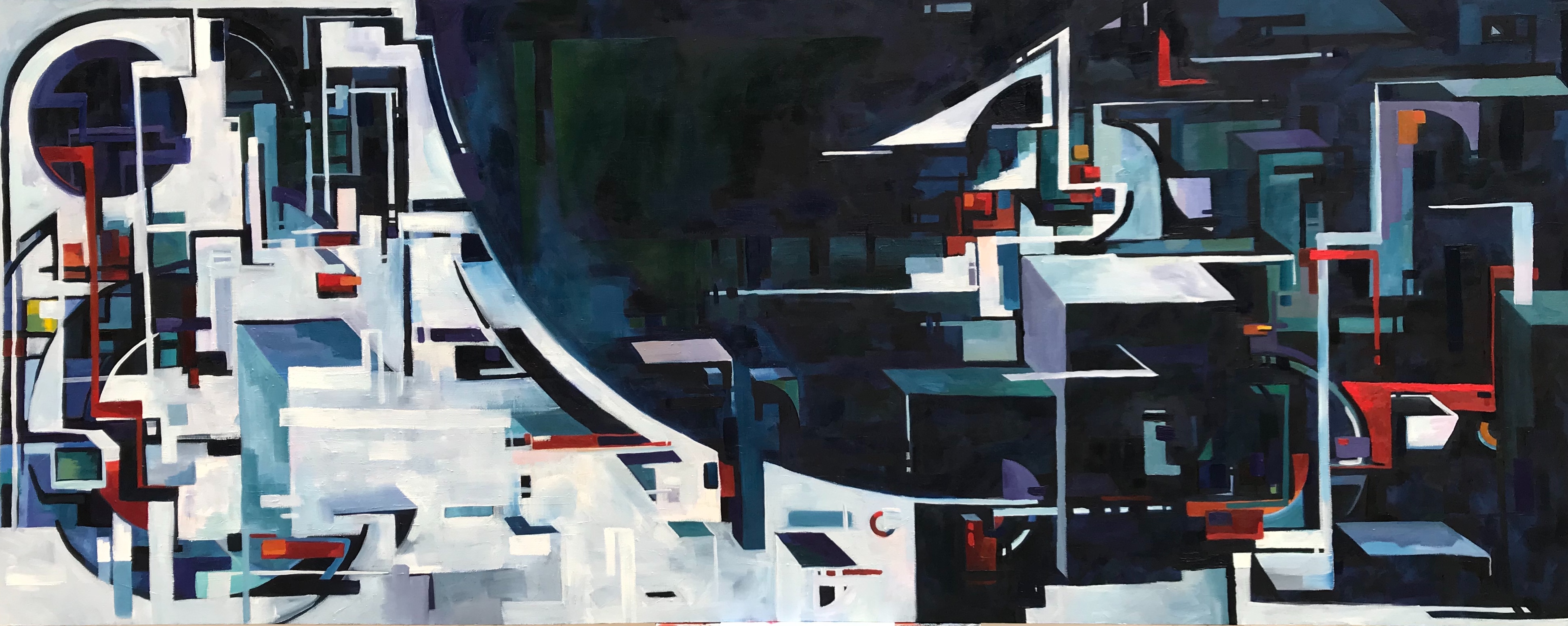COMPOSITION IN BLUE
