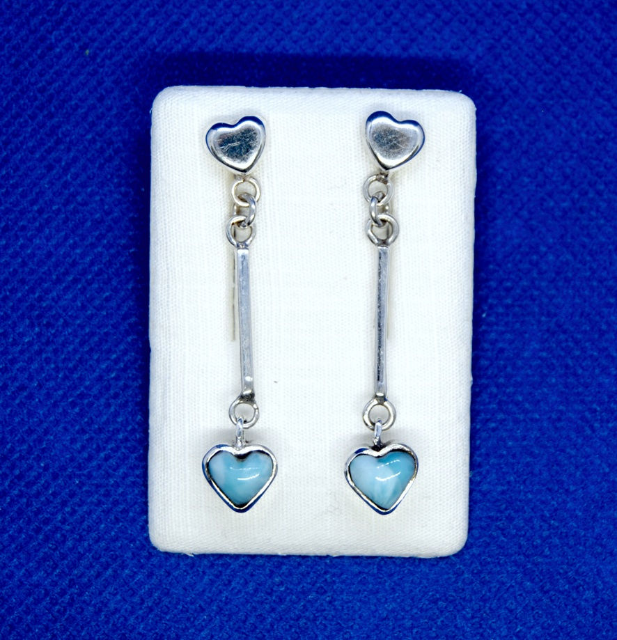 Thumbnail: Ohrstecker Larimar