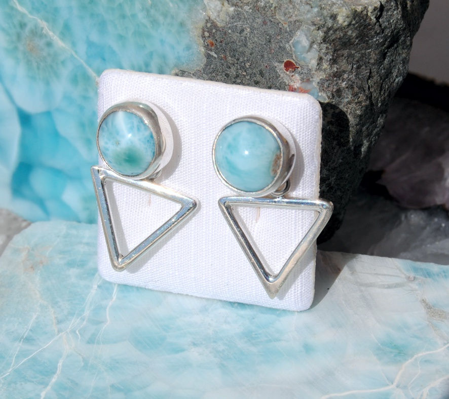 Ohrhänger Larimar
