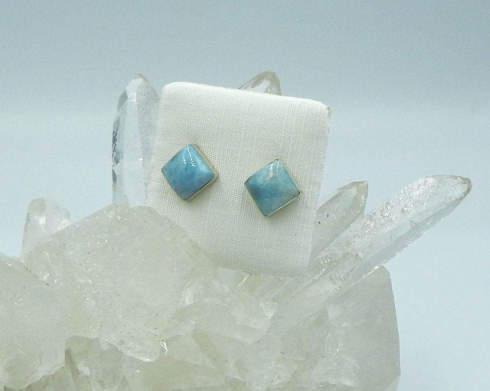 Miniatura: Ohrstecker Larimar