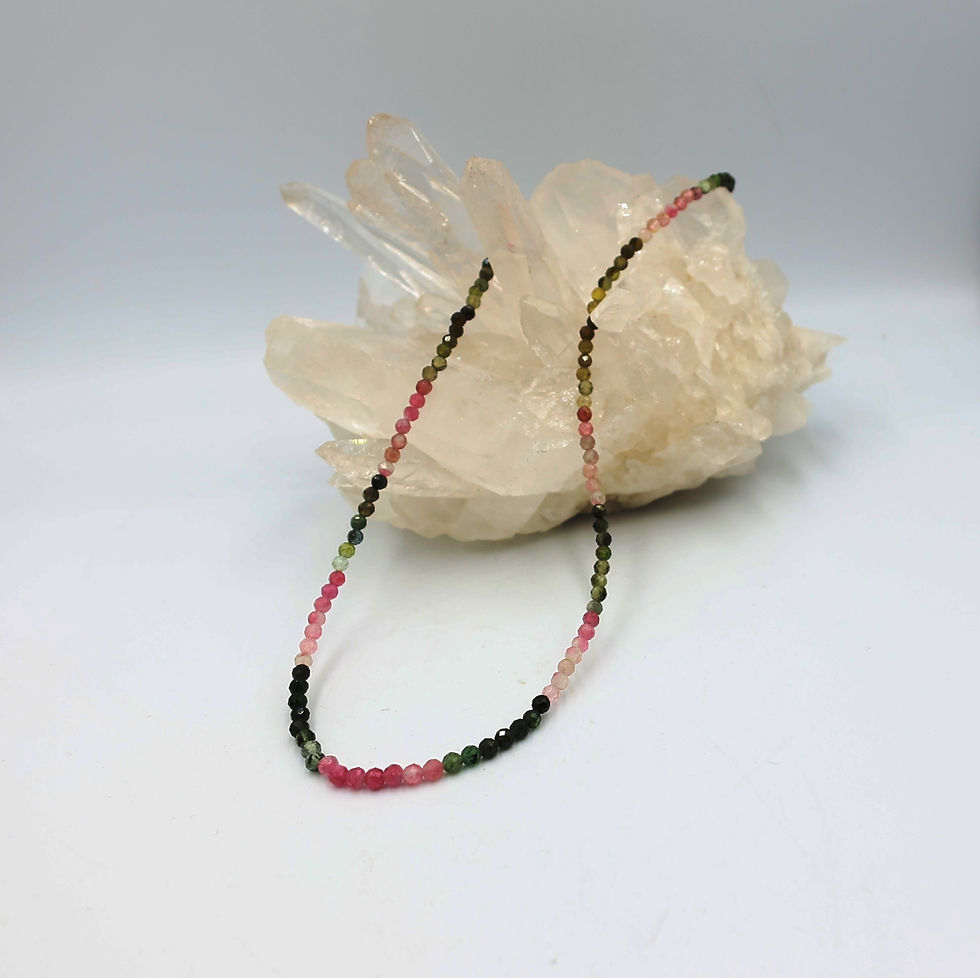 Miniatura: Collier Turmalin 3 mm