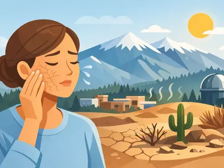 What Causes Altitude Skin Dryness in Flagstaff?