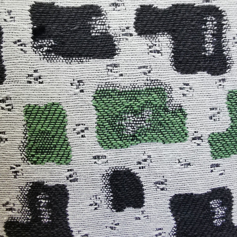 Thumbnail: Vintage abstract Mid Century feature cushion cover