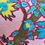 Thumbnail: Vintage funky floral 60's feature cushion cover